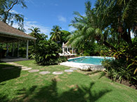 Gibbs Lodge Exterior Garden and Pool
